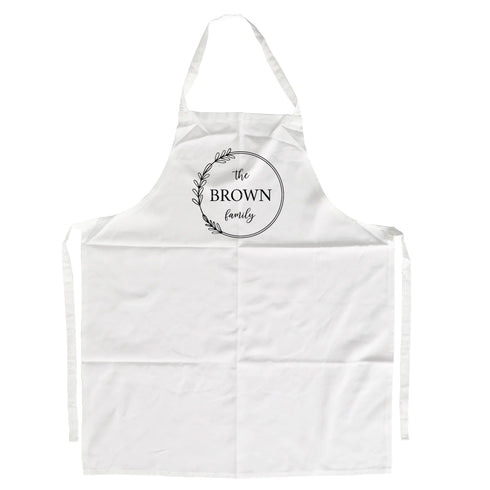 Personalized Cotton Apron