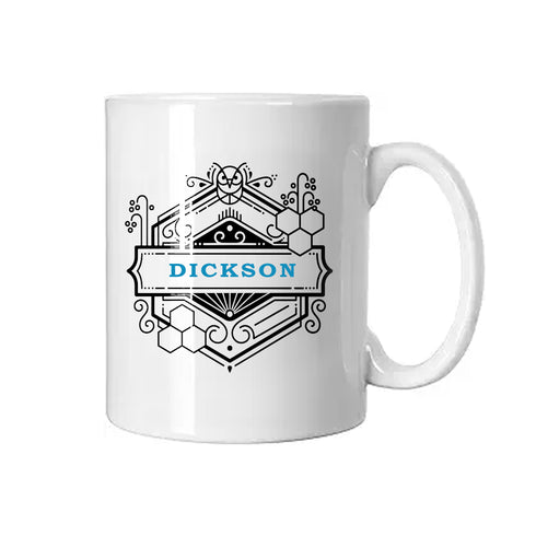 Ceramic Coffee Mug with Customizable Logo