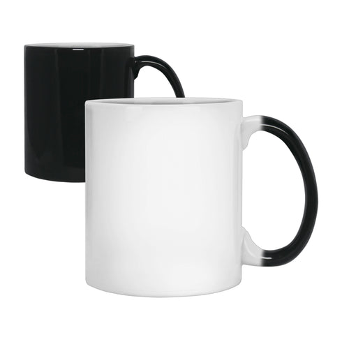 Personalized Changing Color Magic Coffee Mug, 11 oz