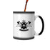 Personalized Changing Color Magic Coffee Mug, 11 oz