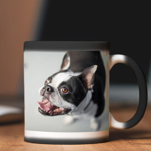 Personalized Changing Color Magic Coffee Mug, 11 oz