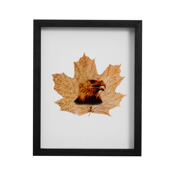 Framed Engraved Leaf Art - Personalized with Your Photo
