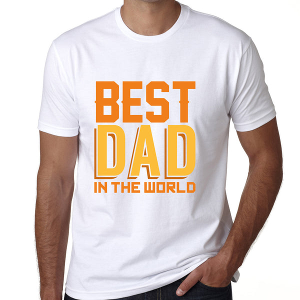 100% Pure Cotton T-Shirt for Men, Personalized